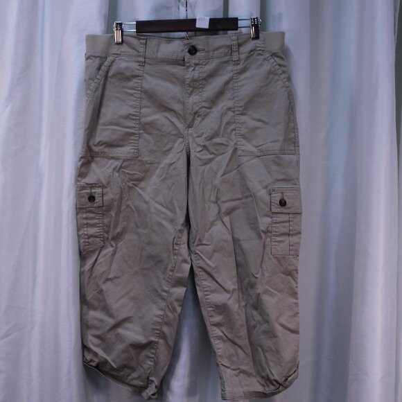 Lee Pants - Lee Khaki Cargo Capris